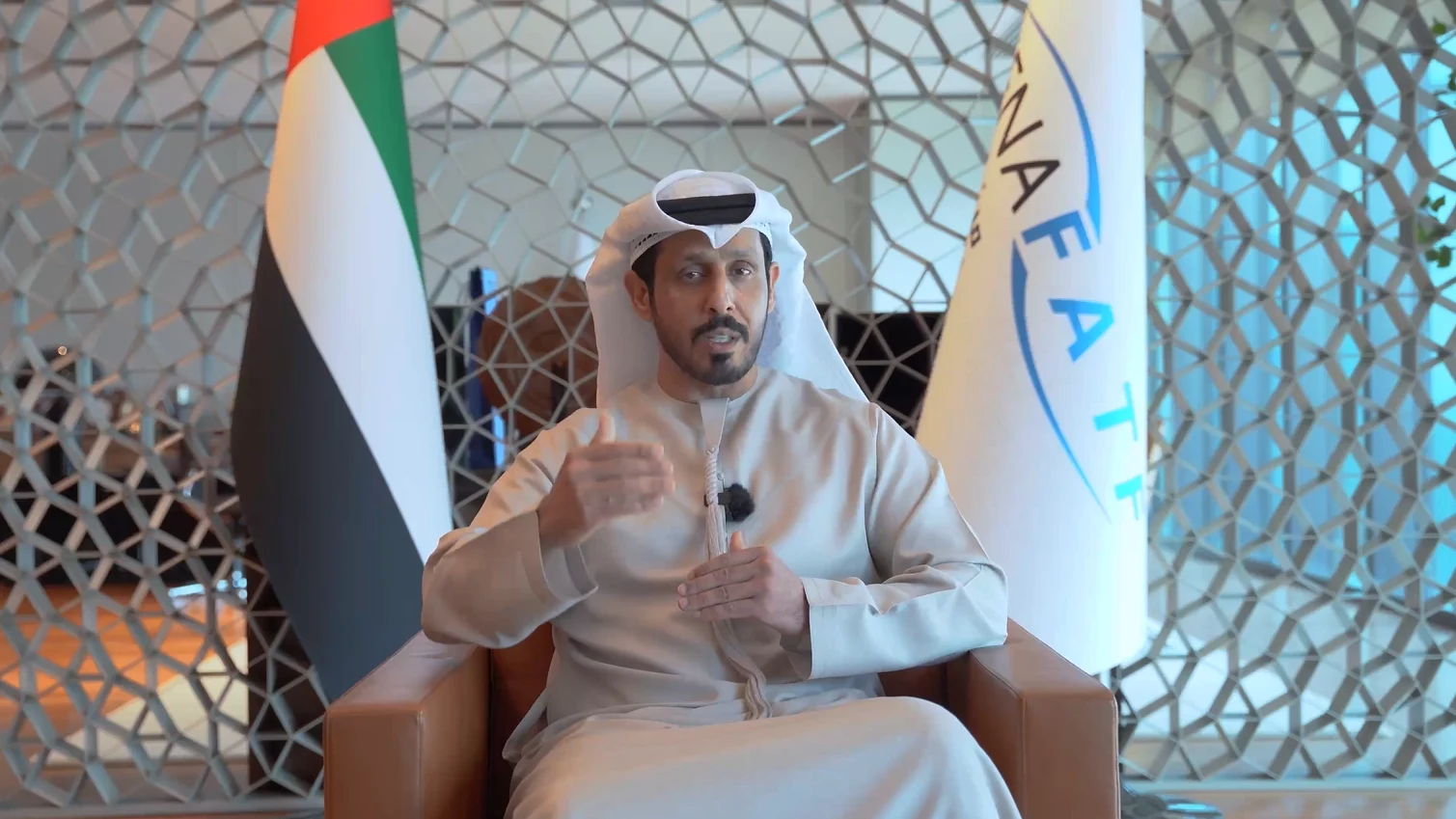 Featured image for “MENAFATF President Mr. Hamed Al Zaabi Interview with Emirates News Agency”